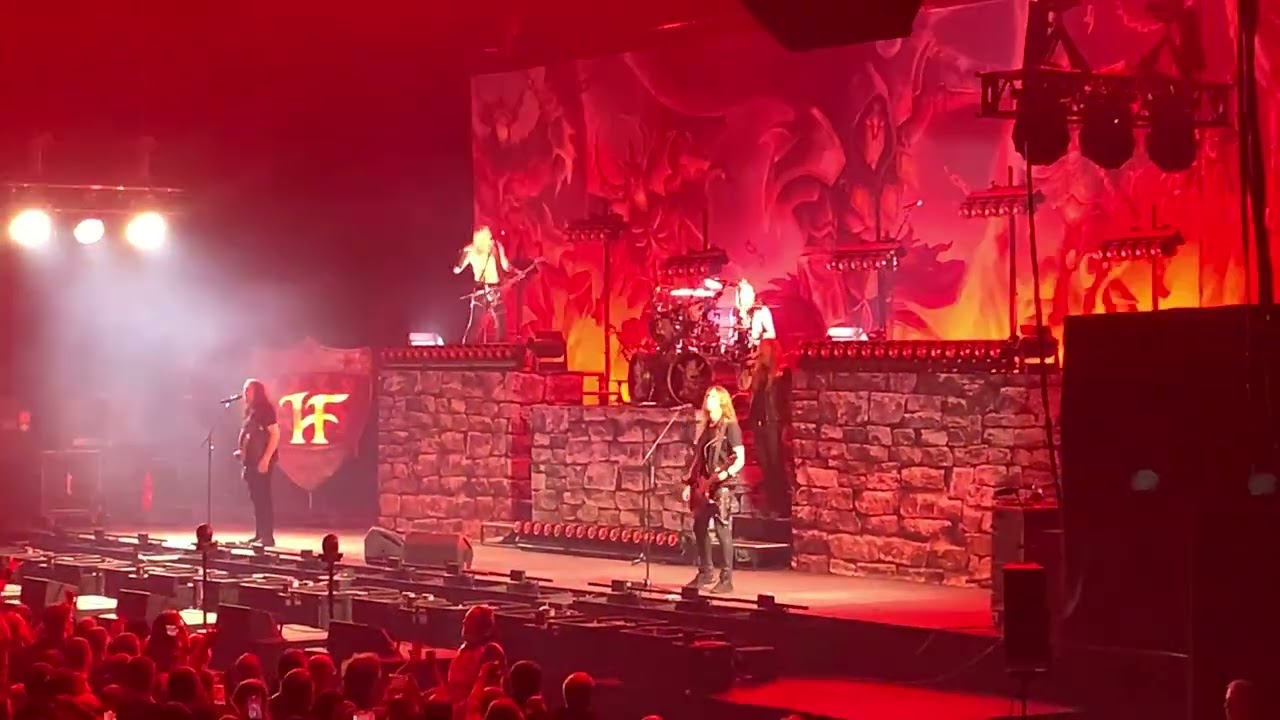 Hammerfall hearts on fire + outro Scandinavium (2026-02-25)
