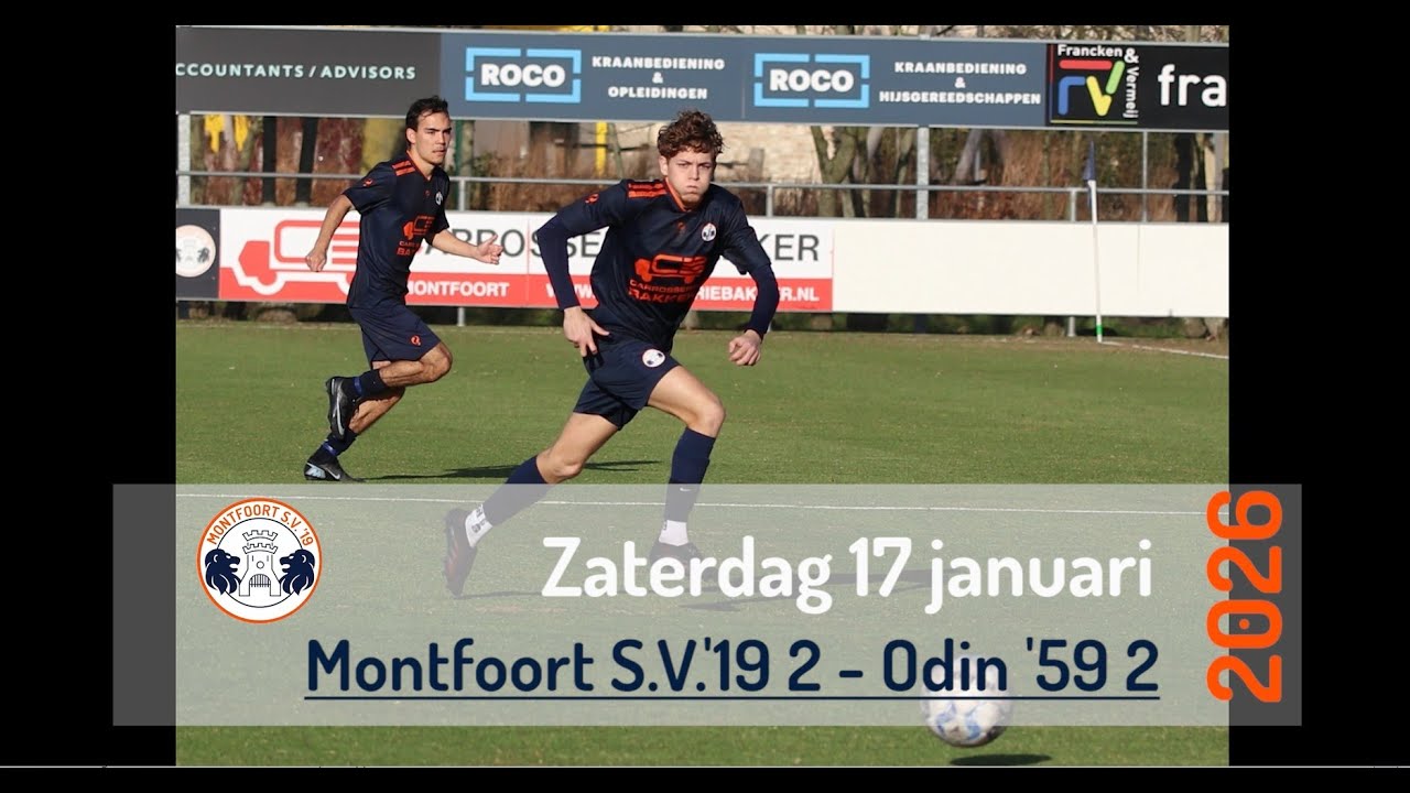 Montfoort S.V.'19 2 - Odin '59 2