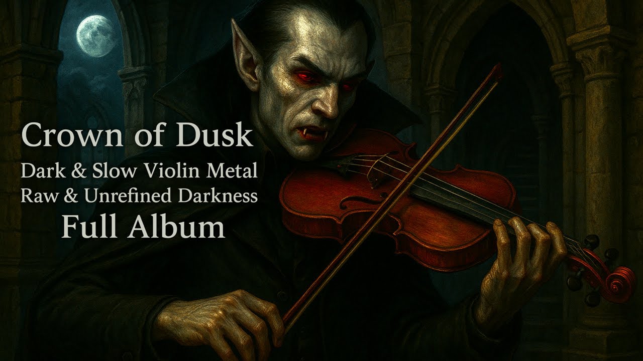 Crown of Dusk – Dark & Slow Violin Metal Raw & Unrefined Darkness Full Album