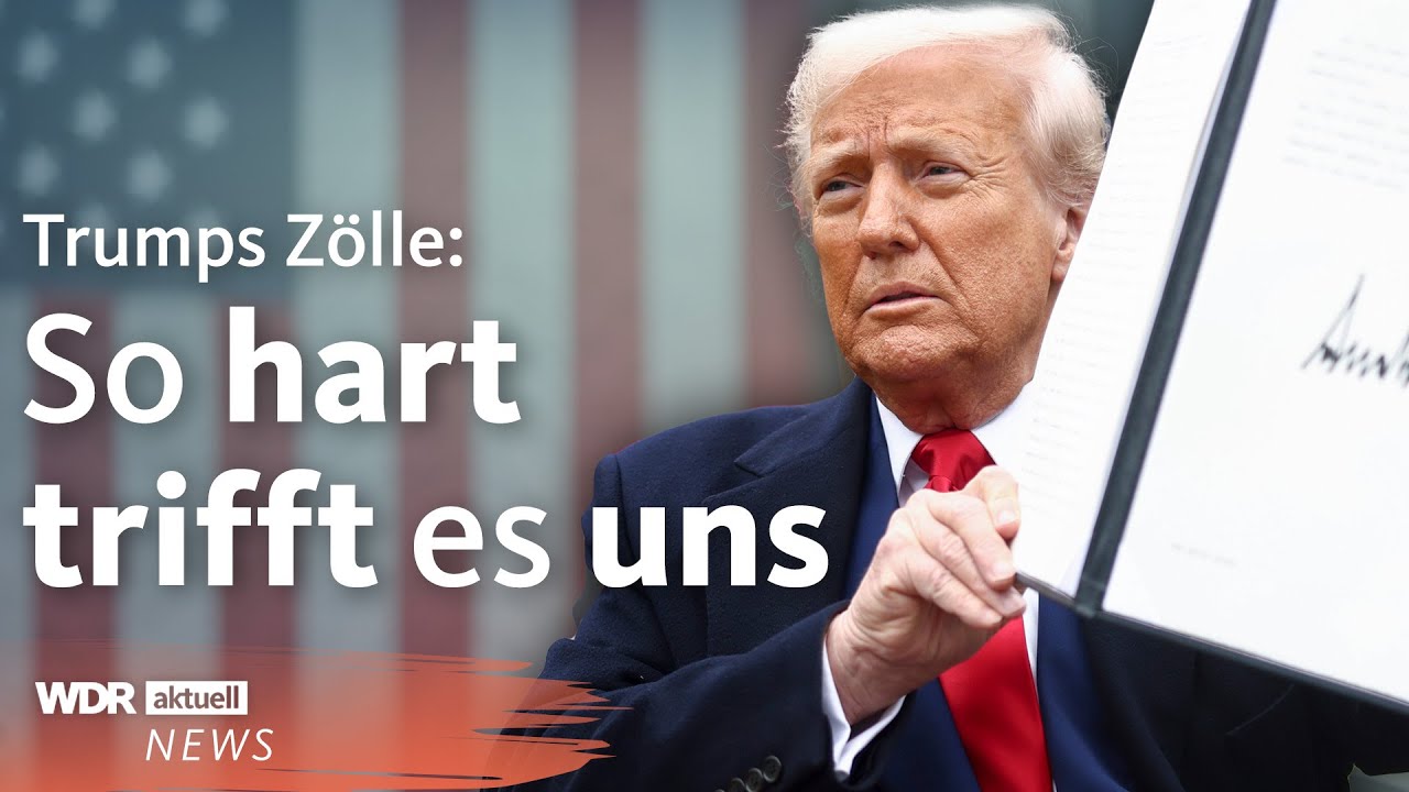 Trump: Was seine Zölle nun für Europa und Deutschland bedeuten | WDR Aktuelle Stunde