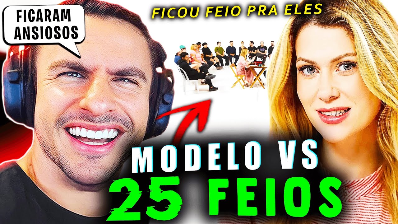 SUPER XAND&Atilde;O REAGINDO - 1 MODELO PADR&Atilde;O X 25 FEIOS FT. PIETRA BERTOLAZZI | REDCAST
