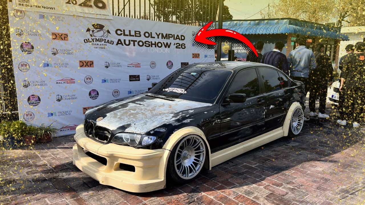 CLLB AUTOSHOW PESHAWAR 2026 ft RAZOR BMW M3 GTR 🔥