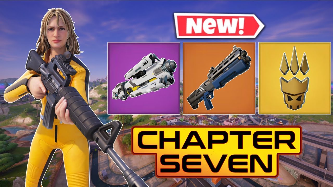 Fortnite: First win of Chapter SEVEN! (INSANE)