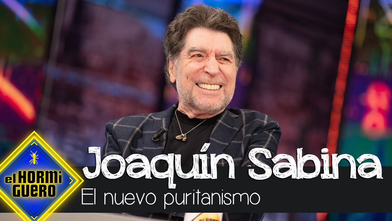 Joaquín Sabina critica el nuevo puritanismo sobre las drogas y recordar su adicción - El Hormiguero