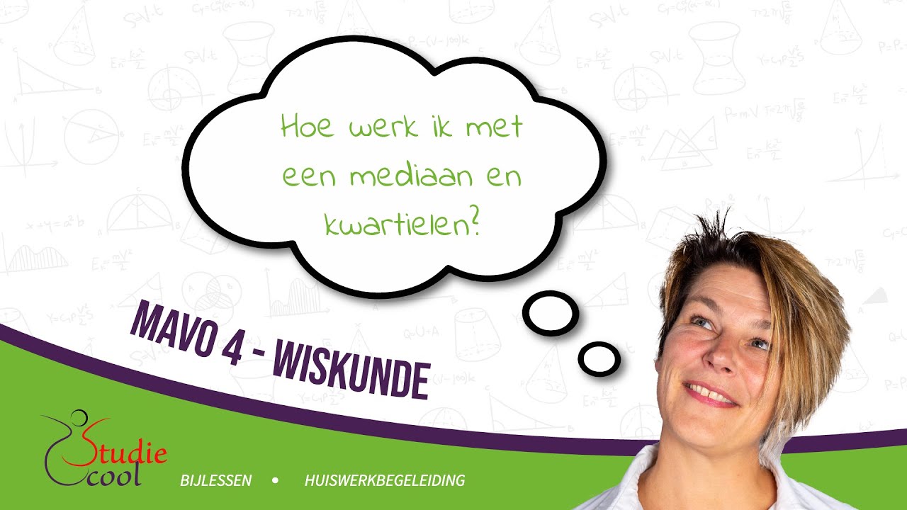 Wiskunde Mavo 4 - Mediaan en kwartielen
