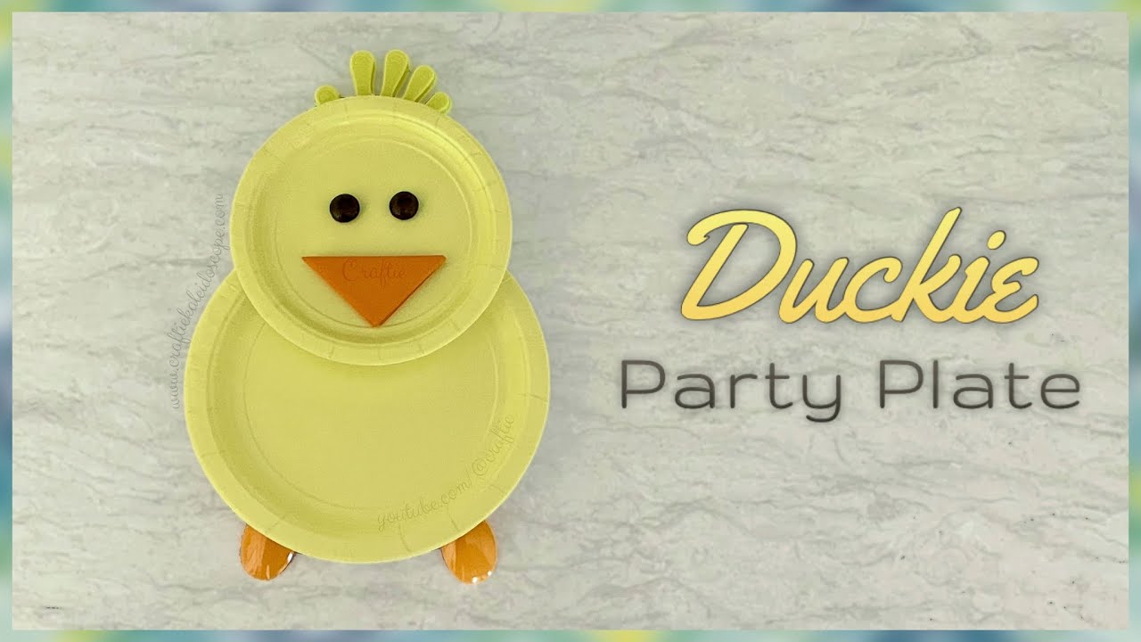 Duckie Party Plate