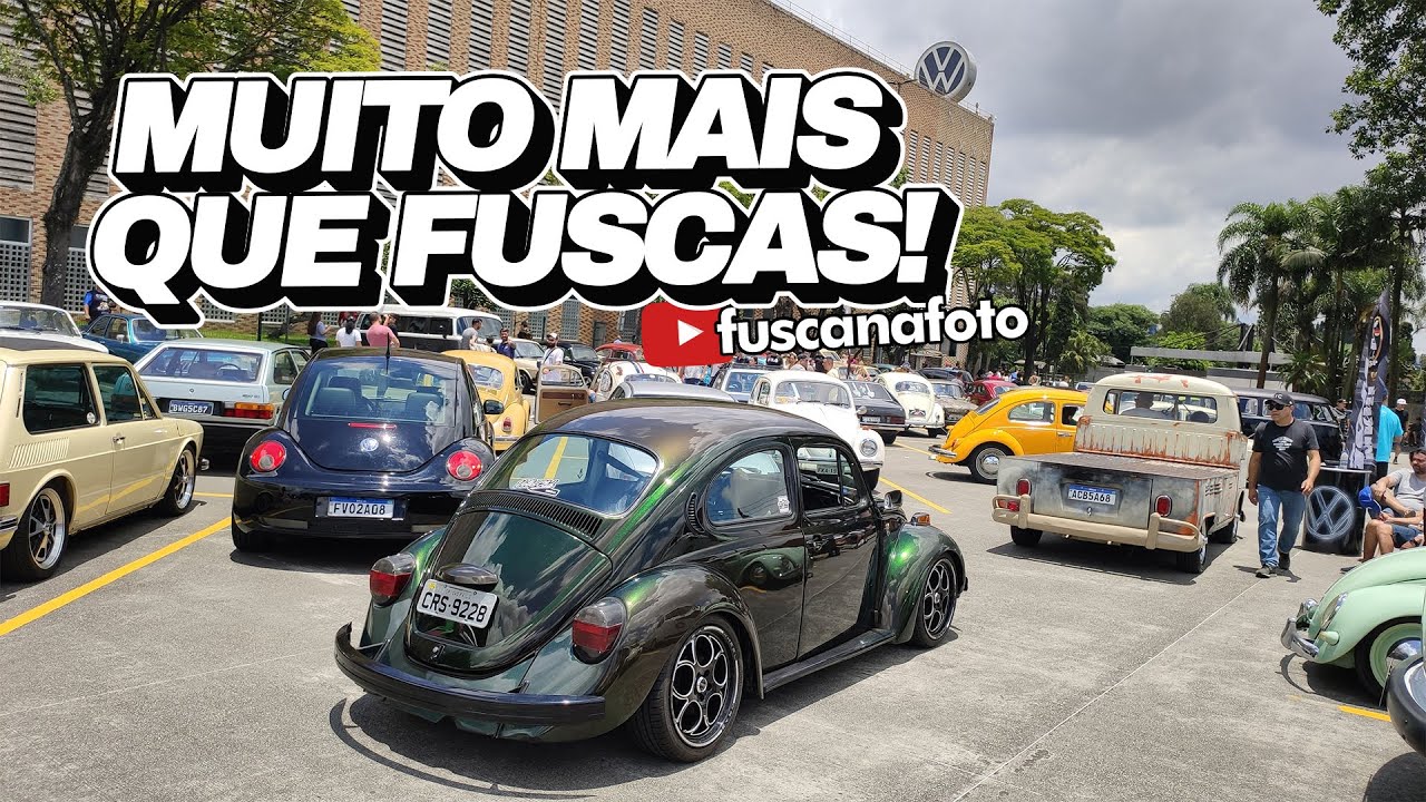 MUITO MAIS QUE FUSCAS! 4º ENCONTRO DA SOLIDARIEDADE ABC - Pátio da VW Anchieta - Fusca na Foto