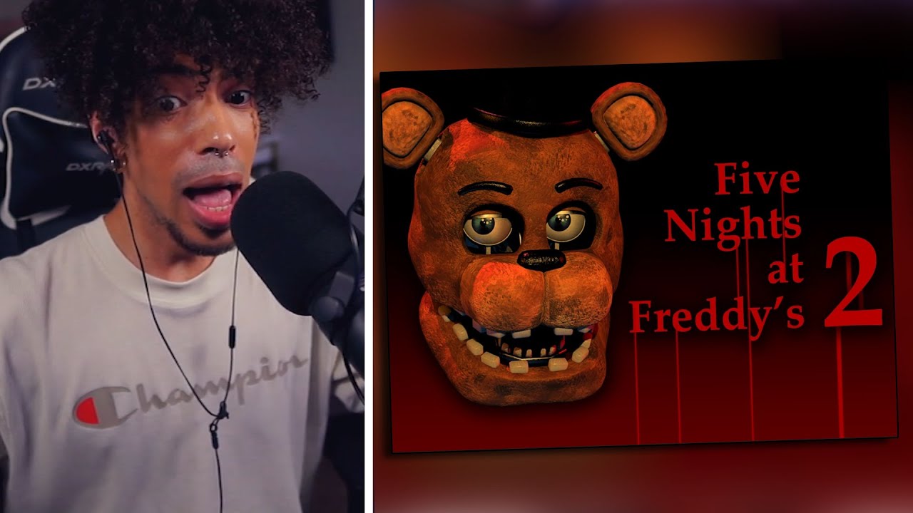 Horror Fan PLAYS Five Nights At Freddy's 2 For The First Time!