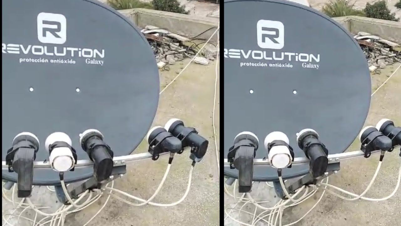 أحسن تركيبة صحن OVAL بخمس الأقمار الإشارة جد ممتازة📡مقدم من طرف الأخ أحمد من الدار البيضاء