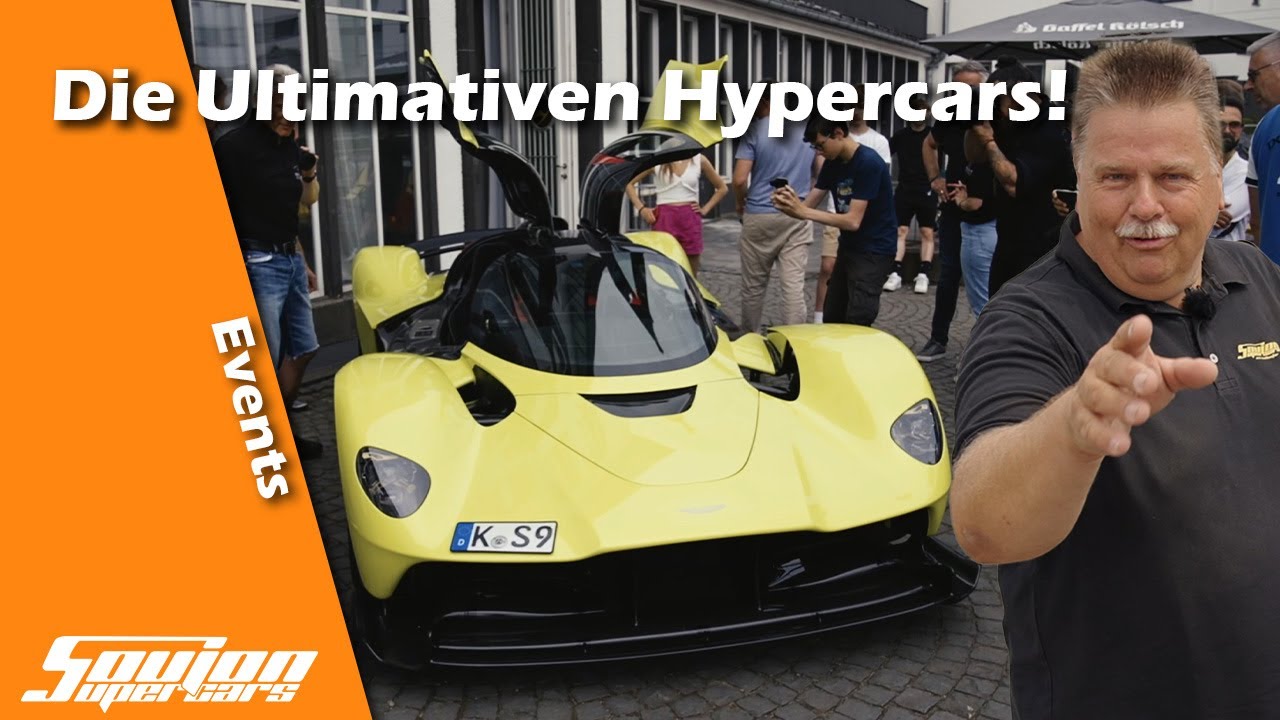 Laferrari, Pagani BC, Ferrari F40, Aston Martin Valkyrie und viele mehr // Soujon Supercars