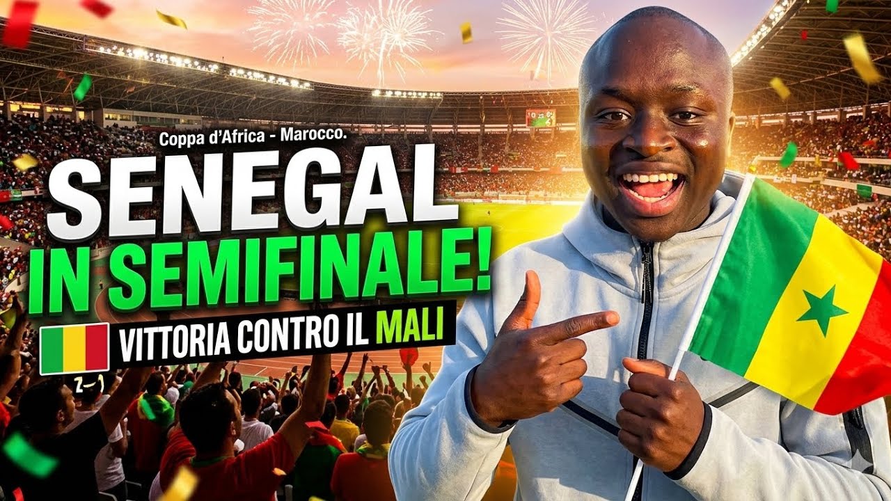 Senegal in Semifinale! Vittoria contro il Mali durante la Coppa d’Africa in Marocco 🇸🇳