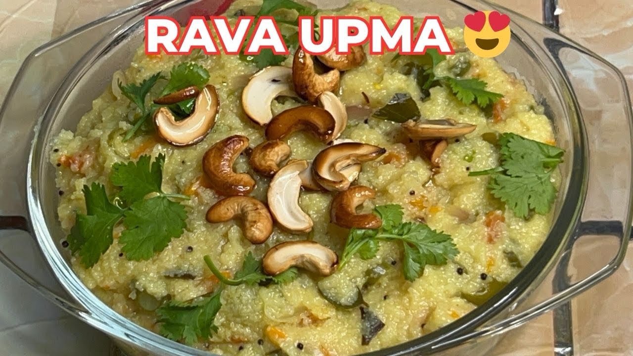 Rava Upma Recipe 😋 | Soft & Healthy South Indian Breakfast | Easy Upma Recipe