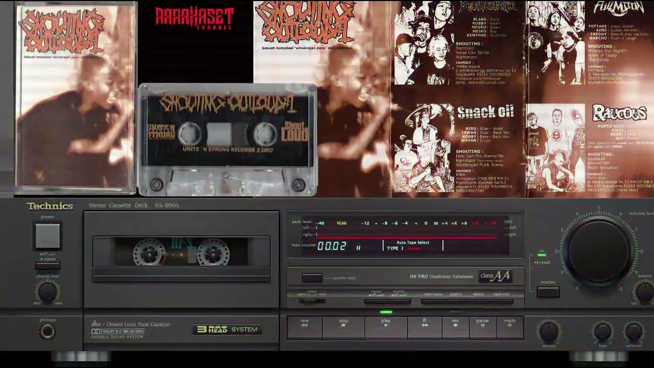SHOUTING OUTLOUD #1: Sebuah Kompilasi Wirobrajan Punk |2007| FullMoon Deathcontrol Snack Oi! Raucous