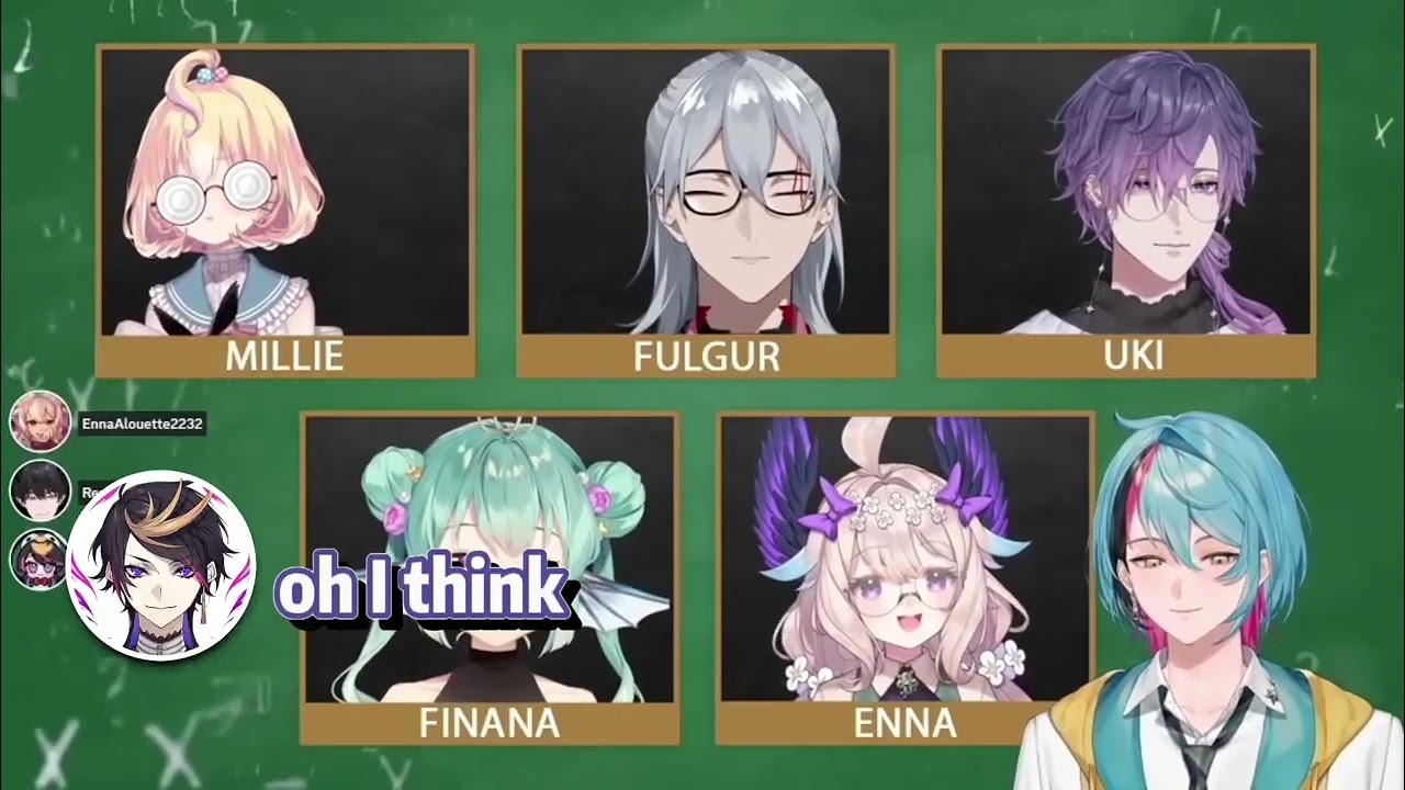 Enna: I love you so much Ren, I pick Shu.