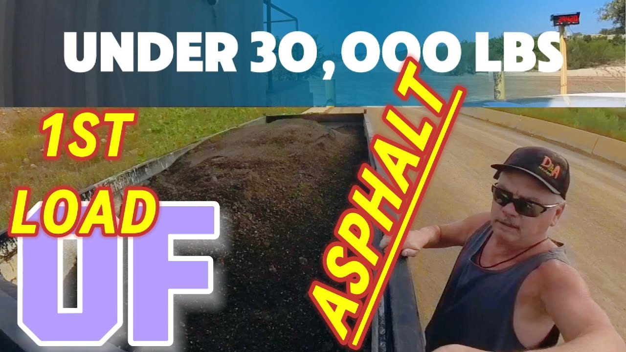 Могу ли я перевезти 30 000 фунтов асфальта? | Самосвал Hustle