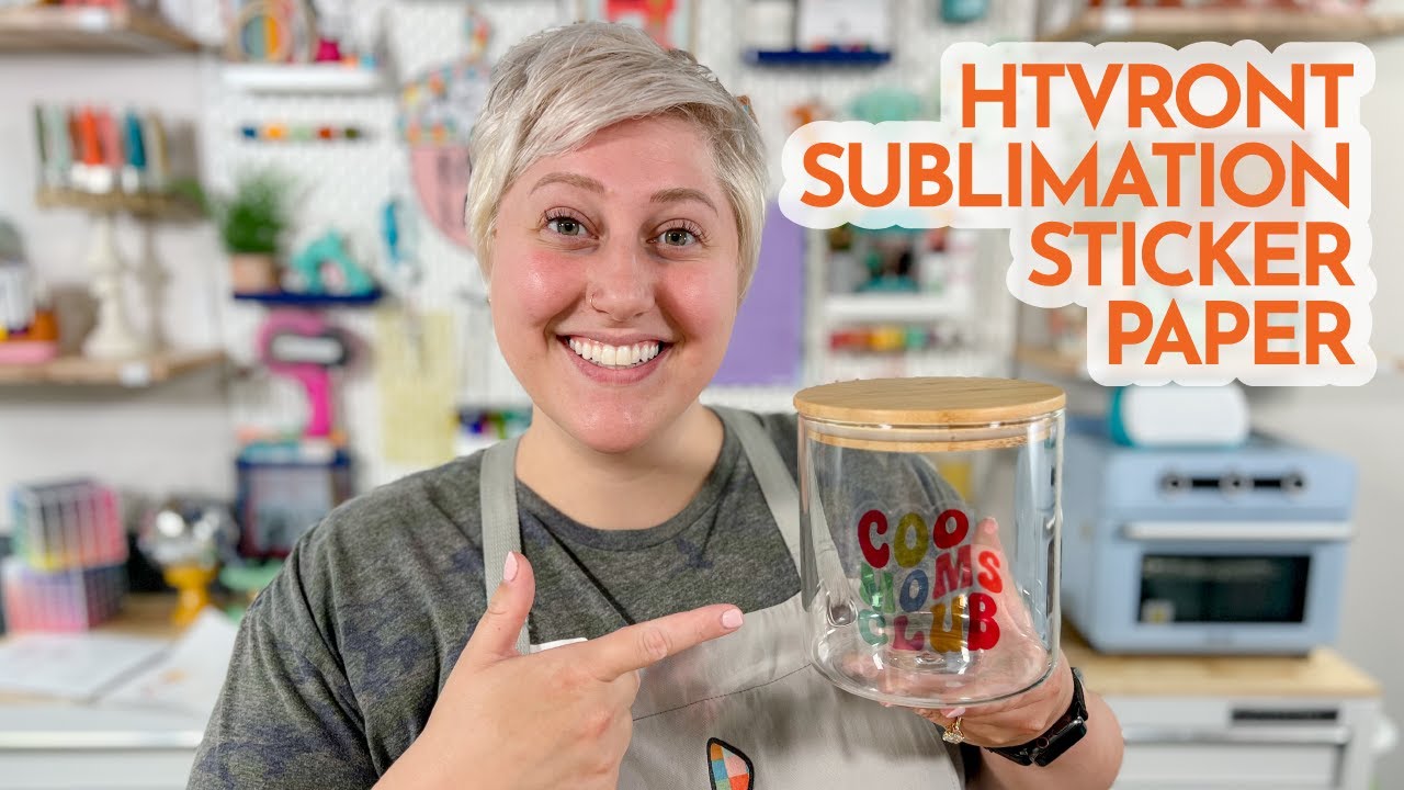 SUBLIMATION STICKER PAPER - YOU ASKED, WE'RE TESTING IT!