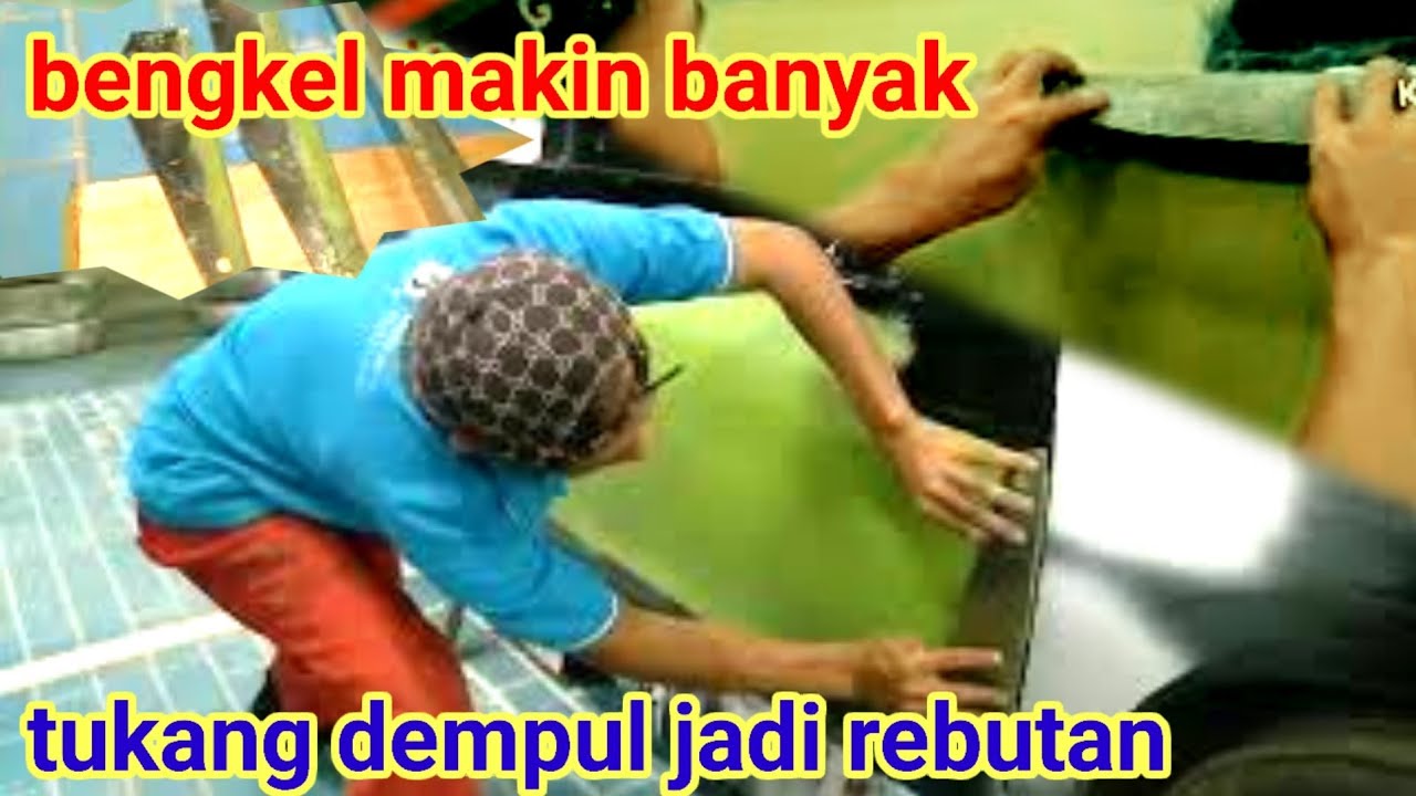 cara dempul mobil @tigno body