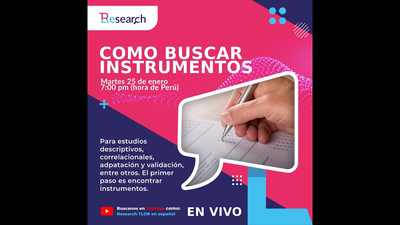En Vivo: Cómo Buscar Instrumentos