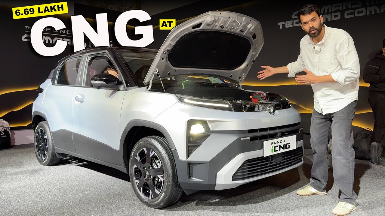 *Теперь CNG с автоматической коробкой передач* Новый Tata Punch CNG после рестайлинга | Цена, инт...