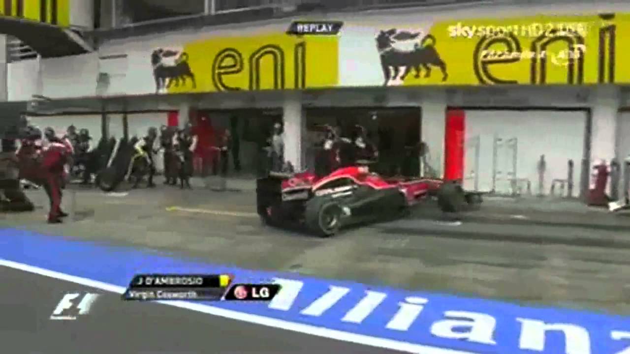 F1 2011 - Jerome D'Ambrosio spin off - Hungary 2011
