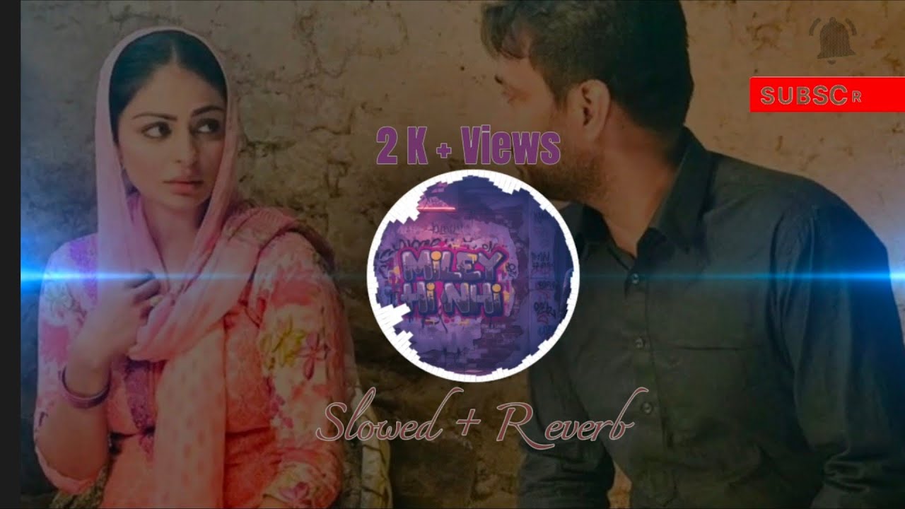 Miley Hi Nahi (Slowed + Reverb) | Udit Narayan, Alka Yagnik | Gadar 2 | Lofi Bollywood