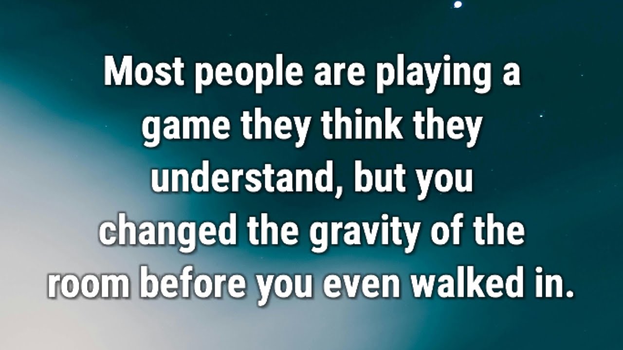 💌 Most people are playing a game they think they understand, but you...