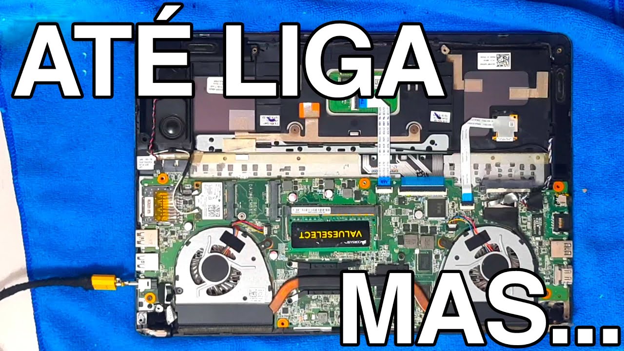 Dell Vostro 5470, não liga, será que não liga mesmo?!