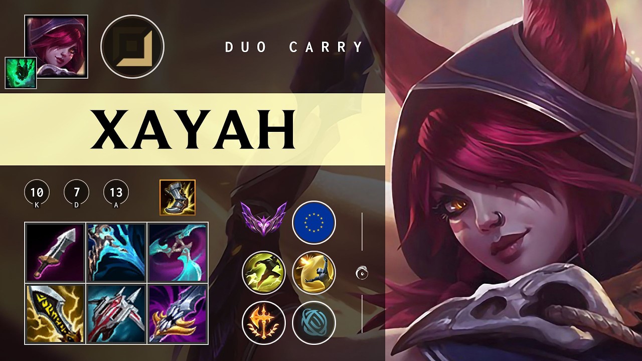 Xayah ADC vs Mel - EUW Master Patch 26.03