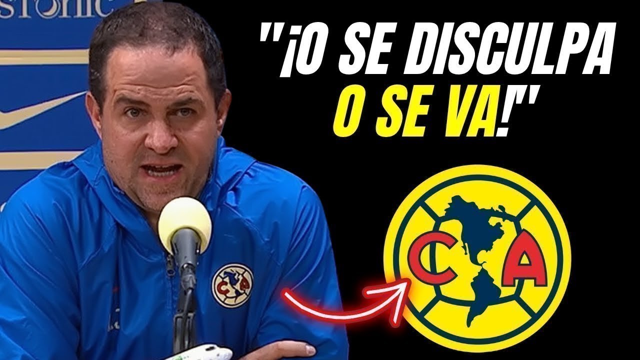 ¡JARDINE DA UN ULTIMÁTUM! "O Se DISCULPA Con El PLANTEL O Está FUERA" | noticias club america