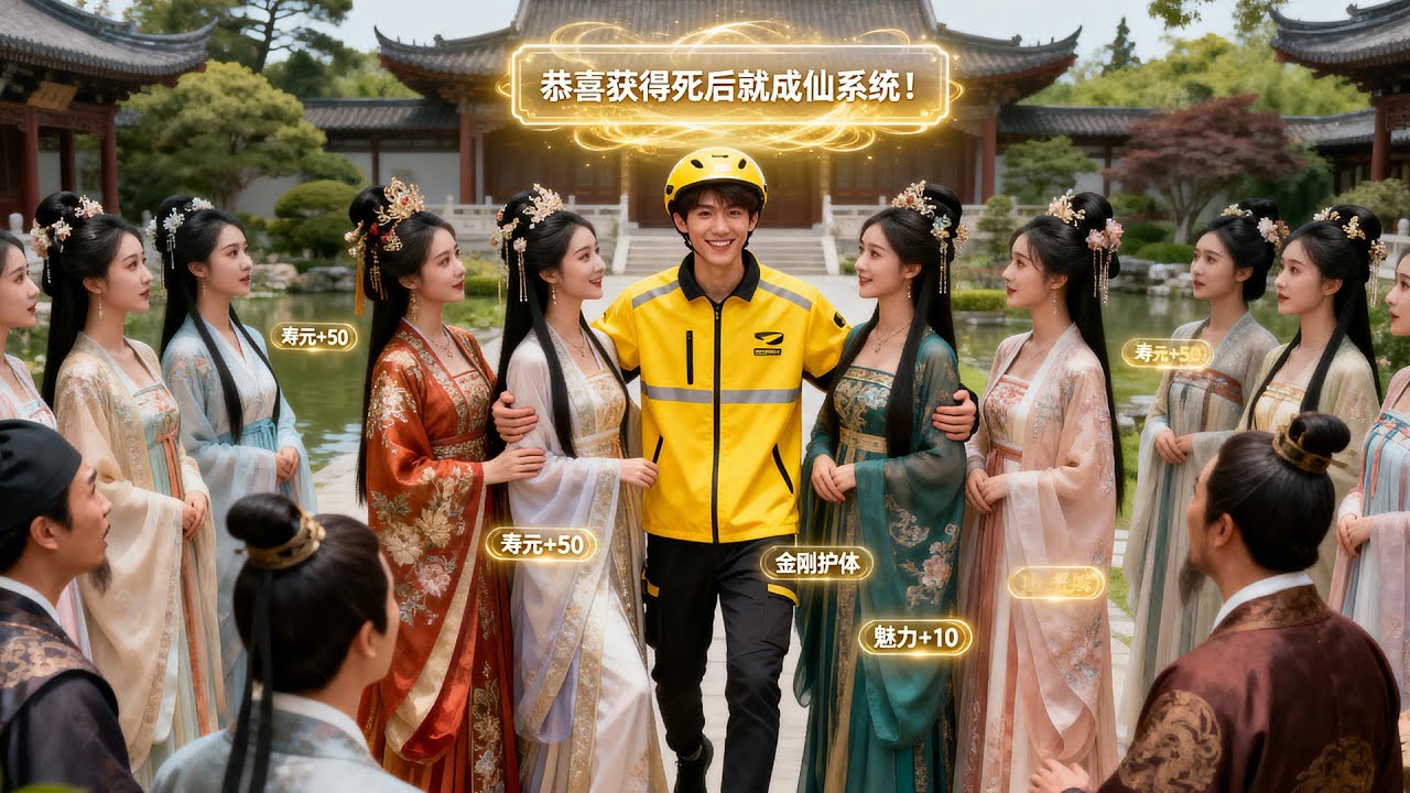 Delivery Guy Becomes 'Useless' Prince: Every Death Attempt Makes Him Stronger!