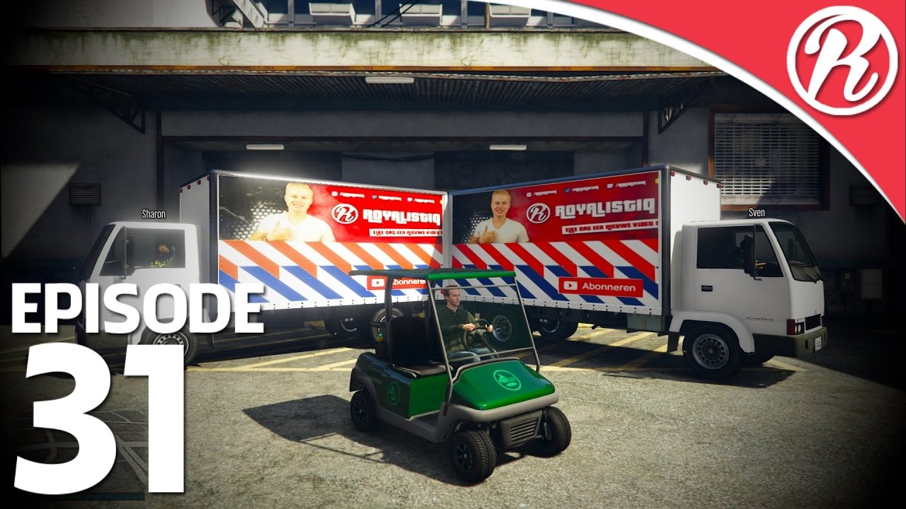 [GTA5] ROYALISTIQ BUSJES VS GOLFKARRETJE!! - Royalistiq | Politie en boefje #31