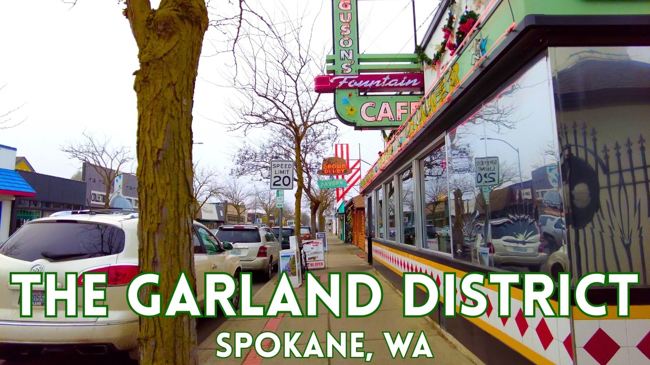 The Garland District Walk of Spokane, Washington: A Walking Tour