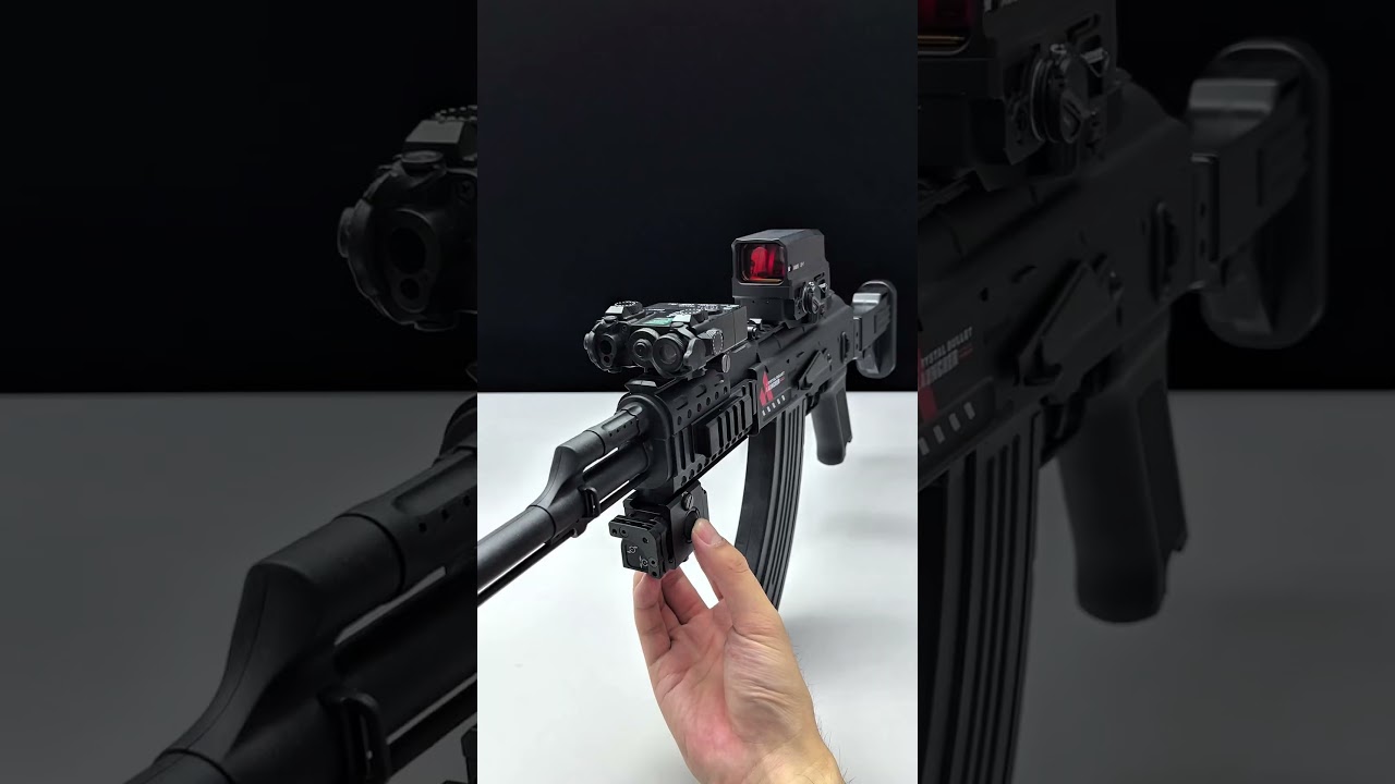 M762+Carbon Fiber Tracer.Who needs this for this summer? #toys #gelblasters #airsoft