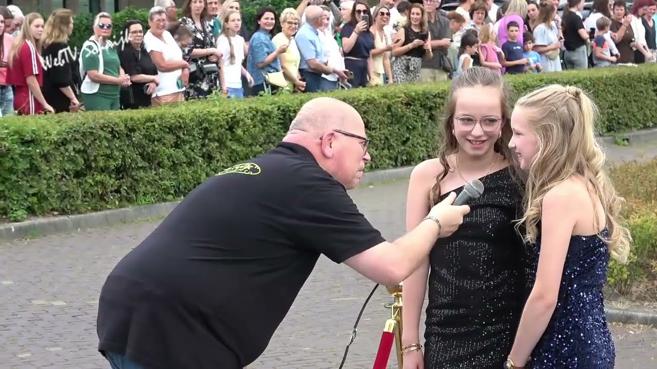 Gala feest groepen 8 Basisschool bij discotheek de Fuik Schaijk 2025