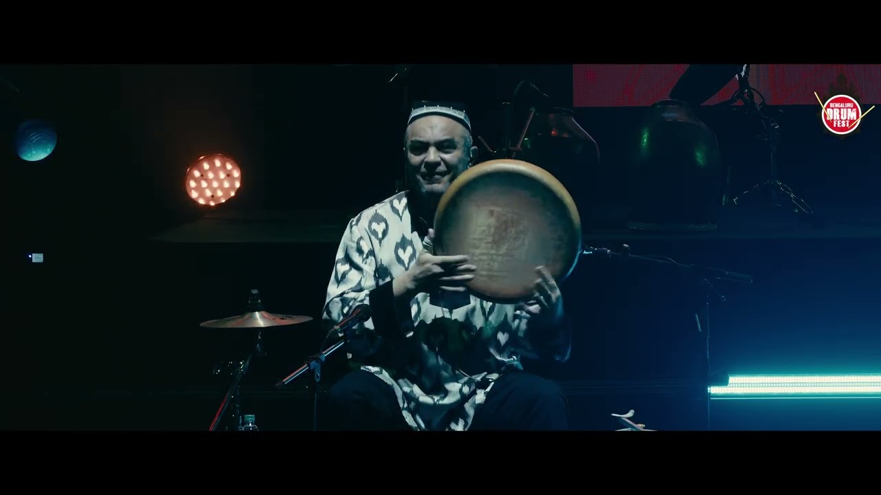 Abbos Kosimov || Frame Drum Solo || Bengaluru Drum Fest || BSOR