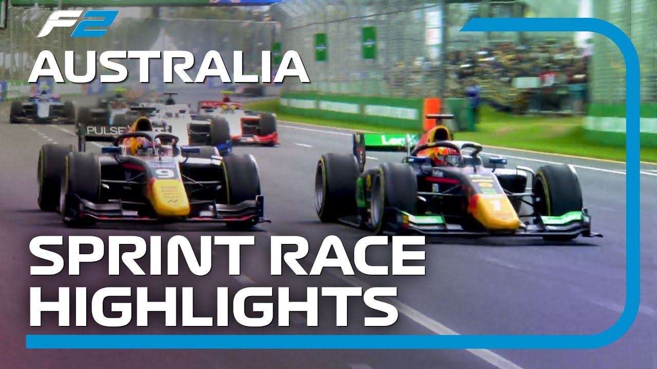 F2 Sprint Race Highlights | 2023 Australian Grand Prix