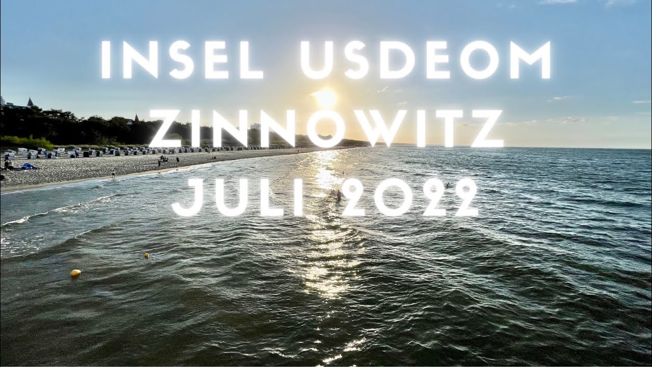 Zinnowitz Insel Usedom Ostsee Juli I in 4K