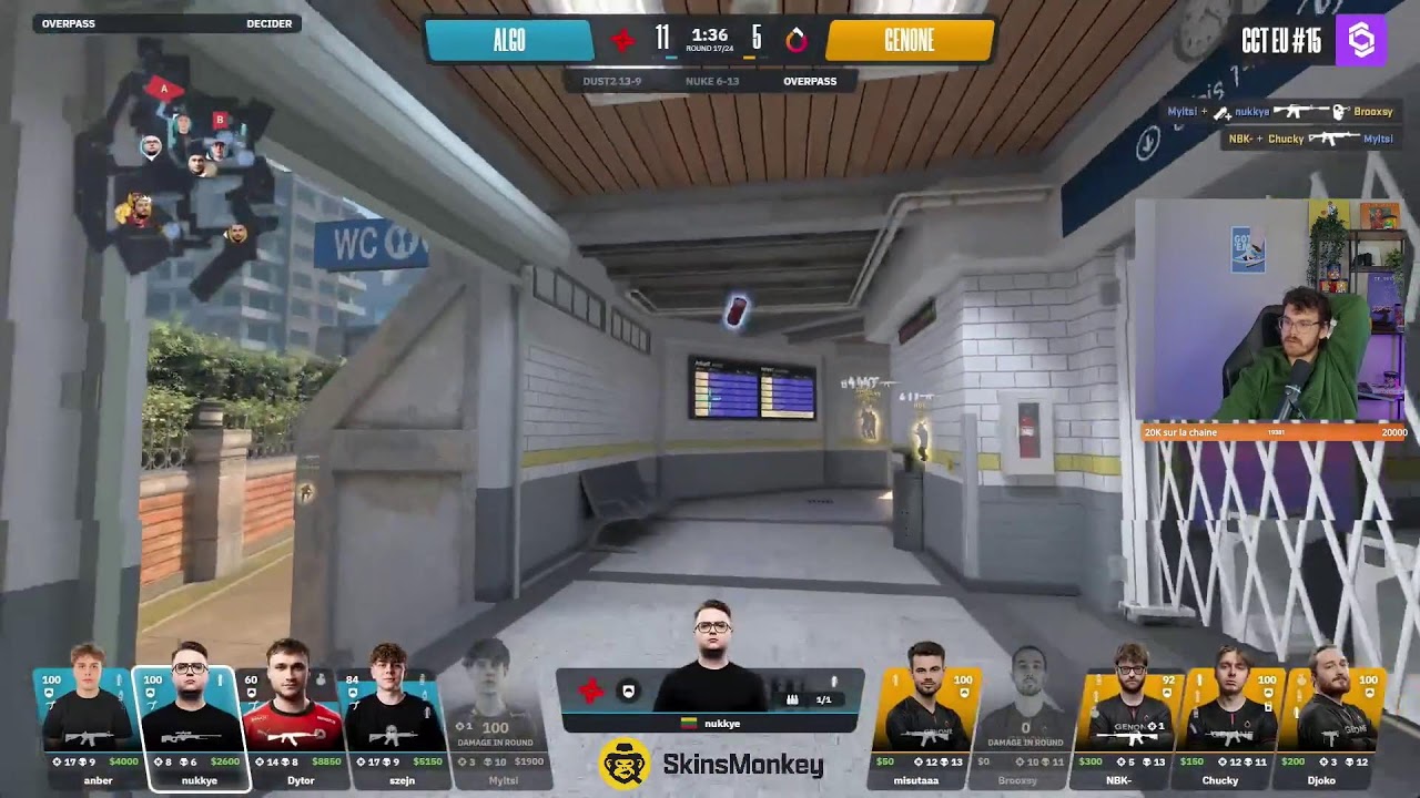 Gagner ou sortir !  | GenOne vs Algo Watchpartyyy