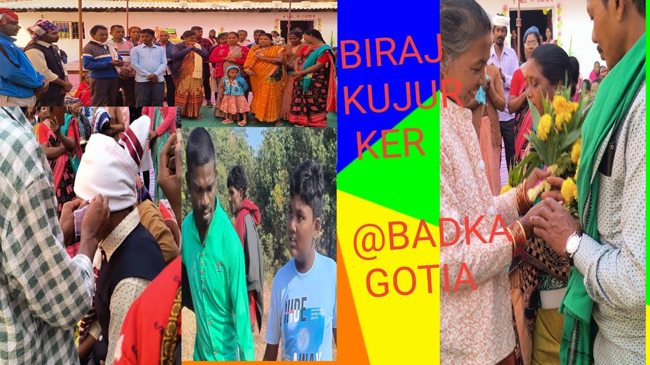  Biraj Kujur Ker Badka Gotia                 Adivasi  Oraon Culture,Tradition Marriage 