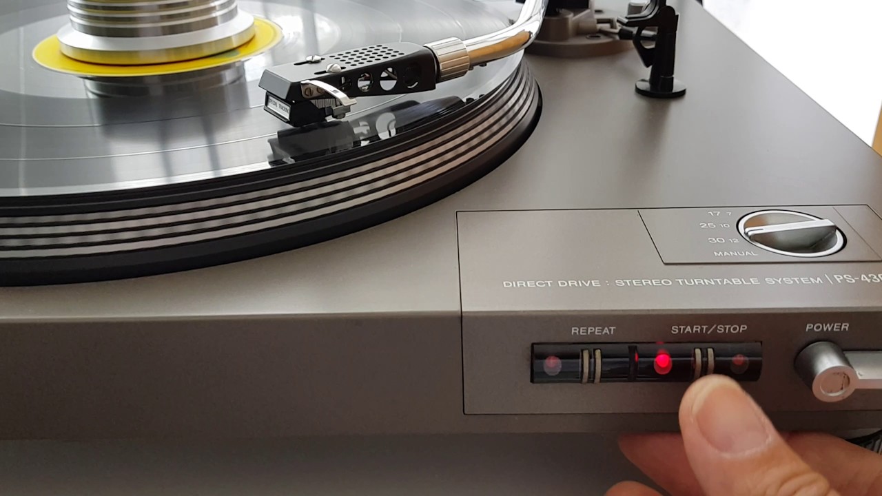 SONY PS-4300 PHONO high fidelity test