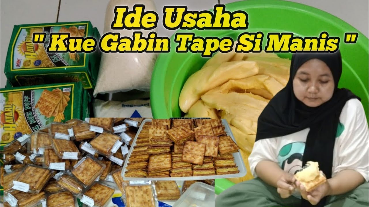 RESEP GABIN TAPE SUPER ENAK ANTI GAGAL BUAT USAHA