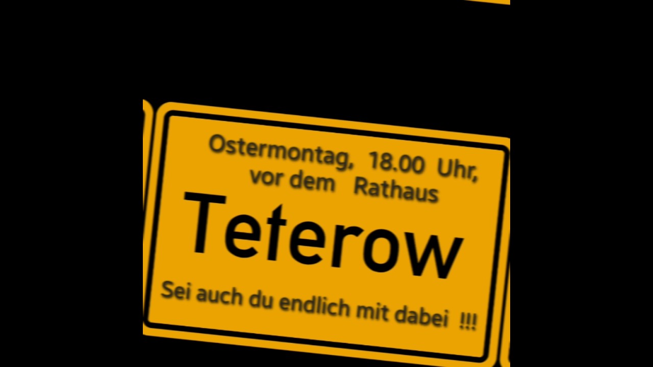 Sei dabei, protestiere endlich gegen die staatliche Abzockerei!!! ☝️Ostermontag, komm auch du ... 🇩🇪