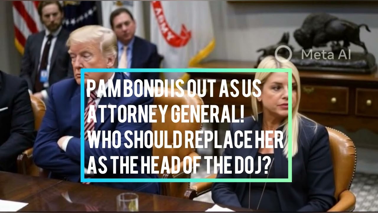 Who Could Lead the DOJ Next? Possible Leadership Changes Explained ⚖️  #usa #americafirst 