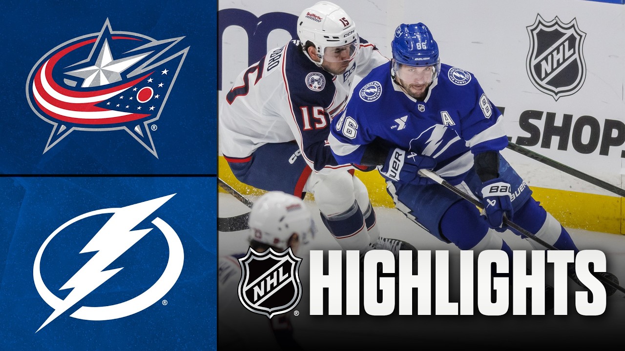 Blue Jackets vs. Lightning | NHL Highlights | March 10, 2026