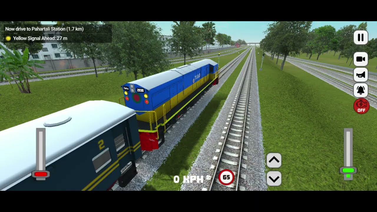 Chandpur Express Down Train, Bhatiary To Chattagram Station, Bangladesh Mobile Train Game 2025