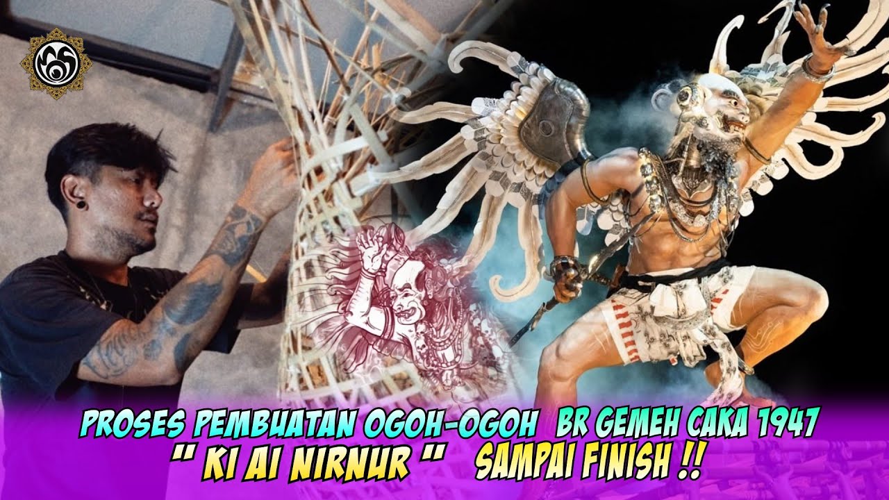 Proses pembuatan Ogoh-ogoh Ki Ai Nirnur sampai Finish!! #mos_bali