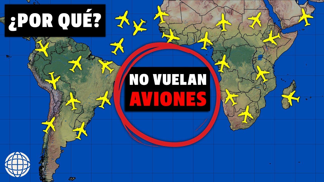 El Misterio del Atlántico Sur: ¿Por Qué los Aviones No Vuelan Por Ahí?