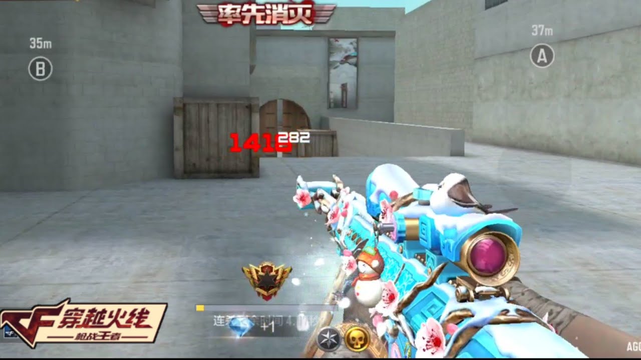 🔥CF MOBILE | BARRET - EXTINÇÃO DE INVERNO VIP É MUITO QUEBRADA | RANKED GAMEPAD