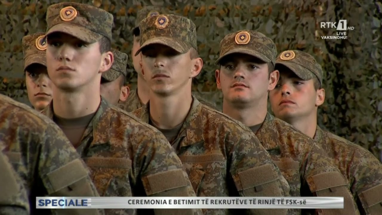 SPECIALE - CEREMONIA E BETIMIT TË REKRUTËVE  TË RINJ TË FSK-së  22.10.2021