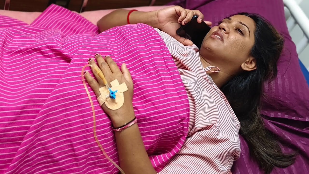 Komal Hui Hospitalised #lovemarriagecouple #komaldevofficial 
